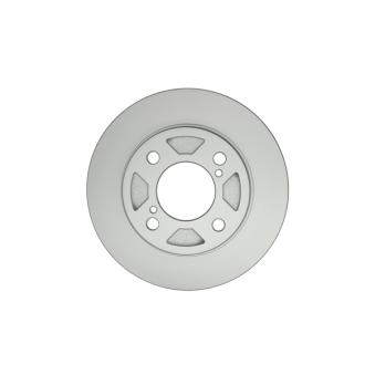 Jeu de 2 disques de frein arrière HELLA [8DD 355 132-041]