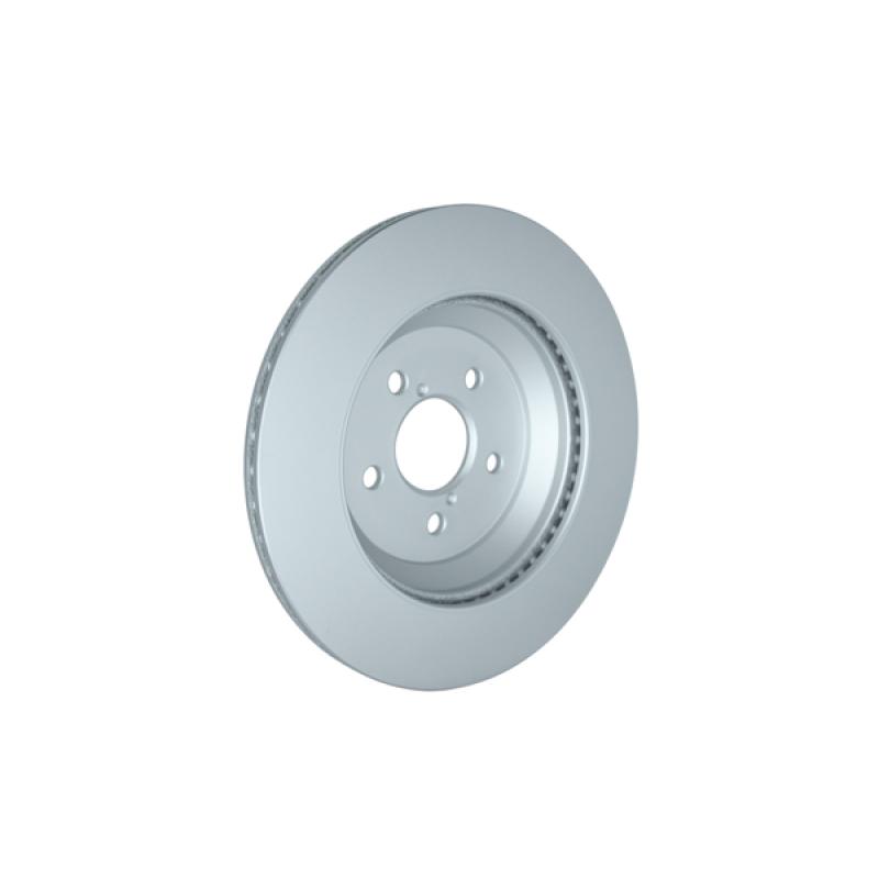 Jeu de 2 disques de frein arrière HELLA 8DD 355 132-371 - Visuel 2
