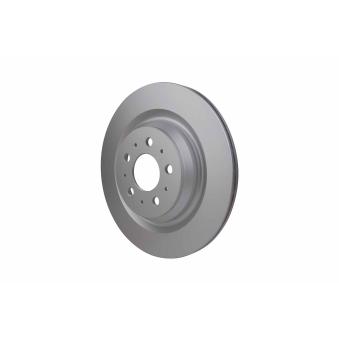 Jeu de 2 disques de frein arrière HELLA 8DD 355 134-951 pour FORD TRANSIT EV - 261cv
