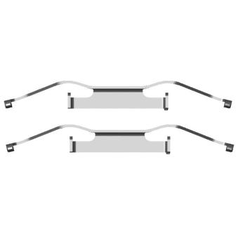 Kit d'accessoires, étrier de frein HELLA 8DZ 355 201-381