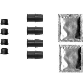Kit d'accessoires, étrier de frein HELLA 8DZ 355 201-591