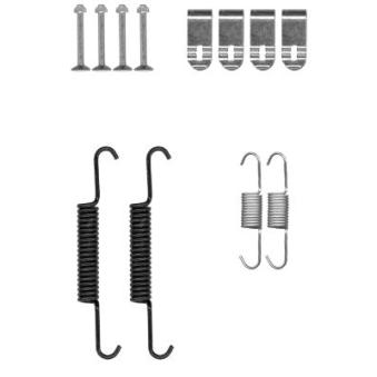 Kit d'accessoires, mâchoires de frein de stationnement HELLA 8DZ 355 202-121