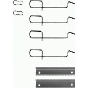 Kit d'accessoires, plaquette de frein à disque HELLA 8DZ 355 203-471