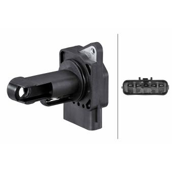 Débitmètre de masse d'air HELLA 8ET 009 142-891 pour DS DS 3 2.0 CD - 110cv
