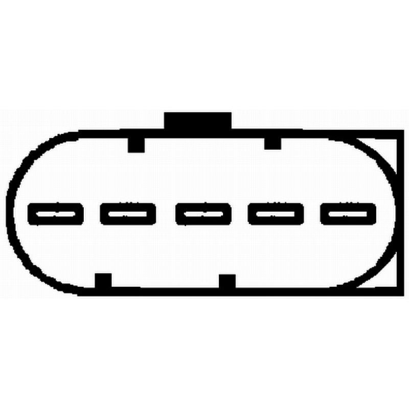 Débitmètre de masse d'air HELLA 8ET 009 149-061 - Visuel 1