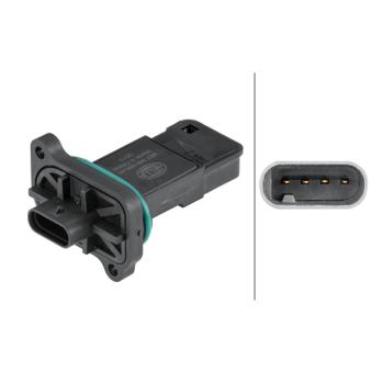 Débitmètre de masse d'air HELLA 8ET 358 095-461 pour MINI MINI John Cooper Works - 231cv