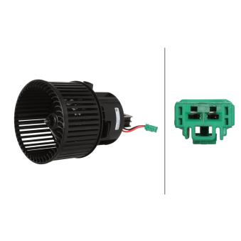 Pulseur d'air habitacle HELLA 8EW 366 400-621 pour VOLKSWAGEN PASSAT 1.2 THP 110 - 110cv