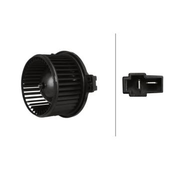 Pulseur d'air habitacle HELLA 8EW 366 400-991