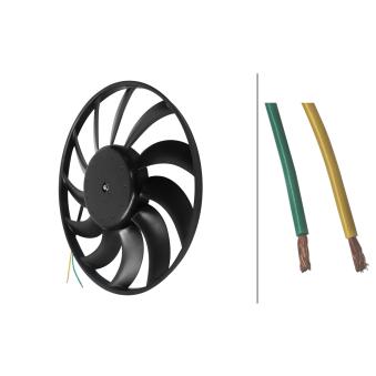 Ventilateur, refroidissement du moteur HELLA 8EW 366 420-091 pour CHEVROLET CAPRICE 3.0 quattro - 218cv