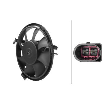 Ventilateur, refroidissement du moteur HELLA [8EW 366 420-101]