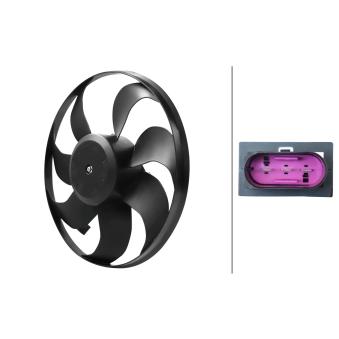 Ventilateur, refroidissement du moteur HELLA [8EW 366 420-281]