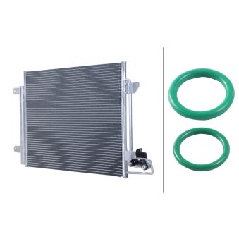 Condenseur, climatisation HELLA 8FC 366 220-441 pour VOLKSWAGEN CADDY 1.4 - 75cv