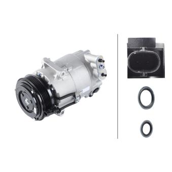 Compresseur, climatisation HELLA [8FK 366 200-521]