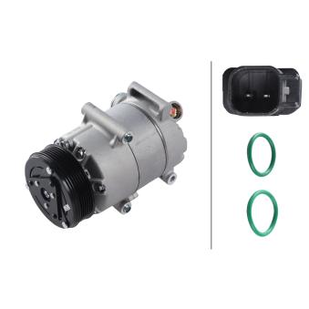 Compresseur, climatisation HELLA 8FK 366 200-571 pour LEXUS IS 1.6 EcoBoost - 182cv