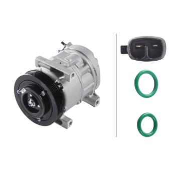 Compresseur, climatisation HELLA 8FK 366 200-941 pour ALFA ROMEO MITO 1.4 - 120cv