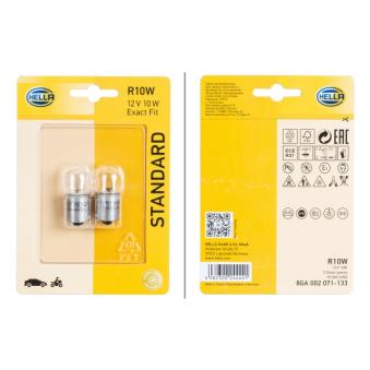 Ampoule, feu clignotant HELLA 8GA 002 071-133 pour KIA JOICE 2.0 E - 110cv