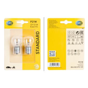 Ampoule HELLA 8GA 002 073-123 pour LAMBORGHINI URUS 1.6 - 110cv