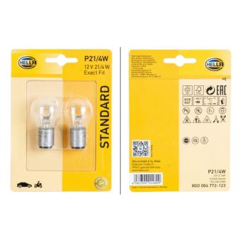 Ampoule, feu clignotant HELLA 8GD 004 772-123 pour LADA 112 1.6 - 90cv