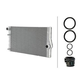 Radiateur, refroidissement du moteur HELLA [8MK 366 301-811]