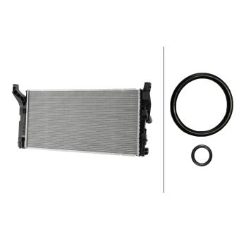Radiateur, refroidissement du moteur HELLA 8MK 366 301-961 pour INNOCENTI ELBA One First - 75cv