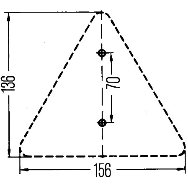Catadioptre HELLA 8RA 002 020-002 - Visuel 1