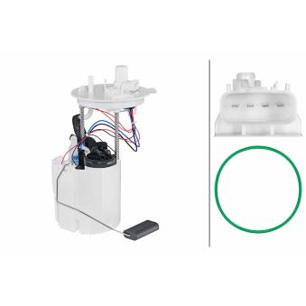 Unité d'injection de carburant HELLA [8TF 358 304-141]