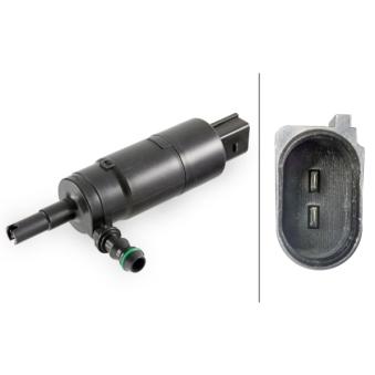 Pompe d'eau de nettoyage, nettoyage des phares HELLA 8TW 006 849-031 pour AUDI 100 1.6 CDTi - 110cv
