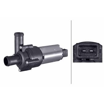 Pompe à eau auxiliaire (circuit d'eau de refroidiss) HELLA [8TW 358 313-391]
