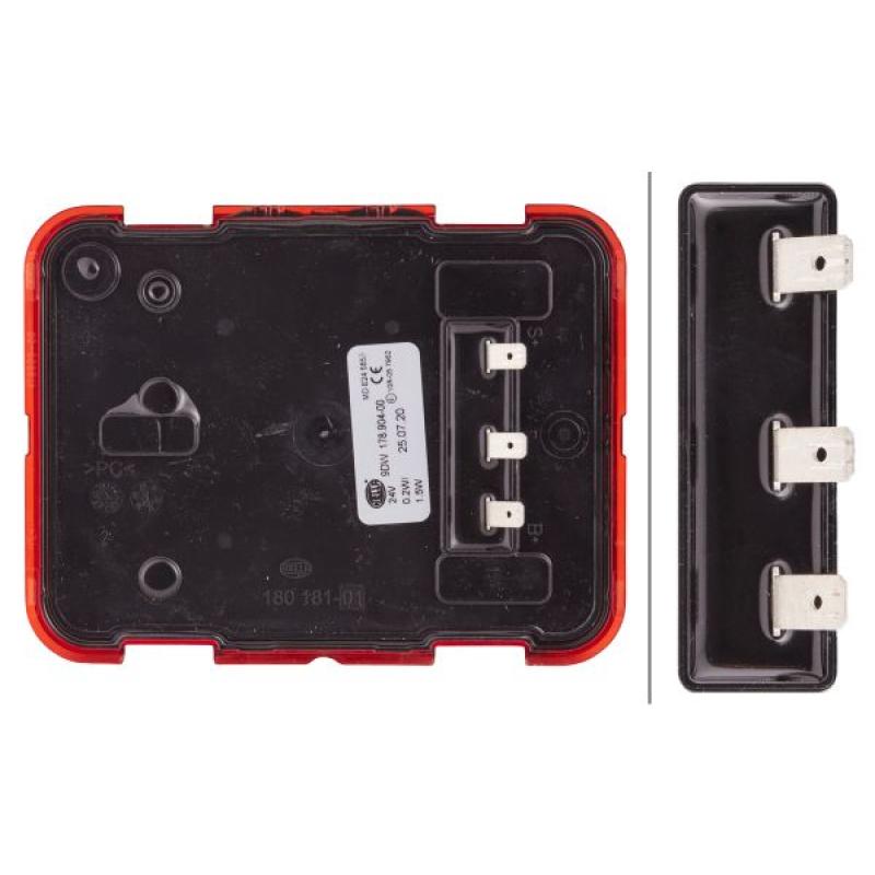 Support de lampe, feu arrière HELLA 9DW 178 904-001 - Visuel 1