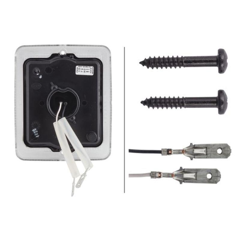 Disperseur, feu clignotant HELLA 9DW 195 804-221 - Visuel 1