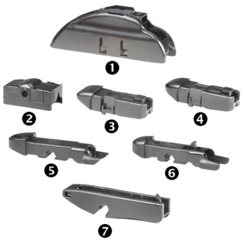 Balai d'essuie-glace HELLA 9XW 197 765-211 - Visuel 1