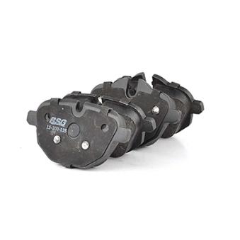 Jeu de 4 plaquettes de frein arrière BSG OEM 34216870558