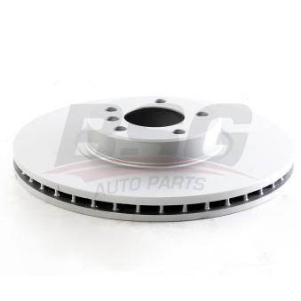 Jeu de 2 disques de frein avant BSG OEM 34116793244