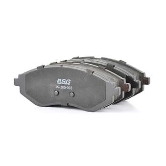 Jeu de 4 plaquettes de frein avant BSG OEM 96534653