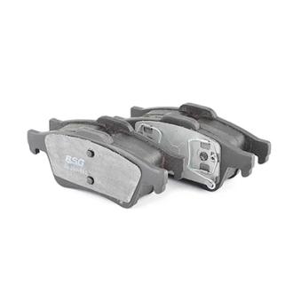 Jeu de 4 plaquettes de frein arrière BSG OEM 7701207767