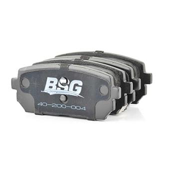 Jeu de 4 plaquettes de frein arrière BSG OEM 583021DE00