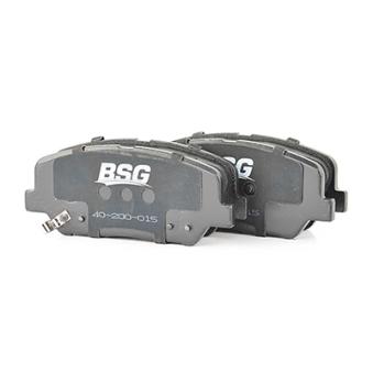 Jeu de 4 plaquettes de frein avant BSG OEM 581012MA00