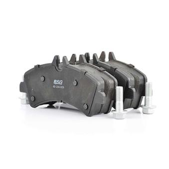 Jeu de 4 plaquettes de frein arrière BSG OEM 0064204520