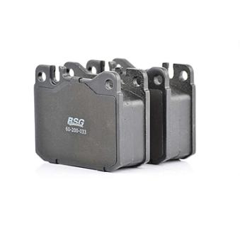 Jeu de 4 plaquettes de frein avant BSG OEM 281698151A