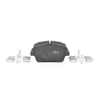 Jeu de 4 plaquettes de frein avant BSG OEM 0034204520
