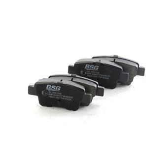 Jeu de 4 plaquettes de frein arrière BSG OEM 1605356