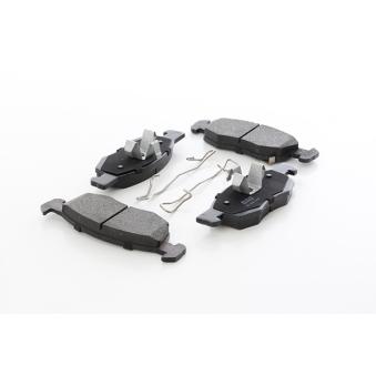 Jeu de 4 plaquettes de frein arrière BSG OEM 95524972