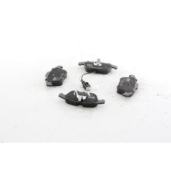 Jeu de 4 plaquettes de frein avant BSG OEM 5N0698151