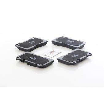 Jeu de 4 plaquettes de frein avant BSG OEM 7P6698151C