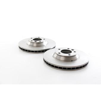 Jeu de 2 disques de frein avant BSG OEM 95535140150