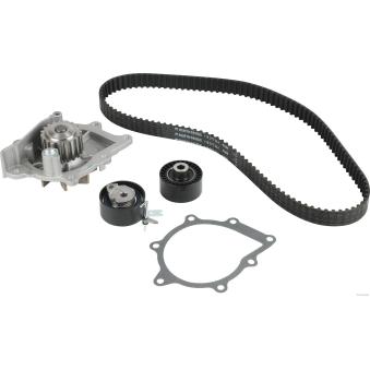 Pompe à eau + kit de courroie de distribution HERTH+BUSS JAKOPARTS J1105009 pour CITROEN C6 2.2 HDi - 163cv