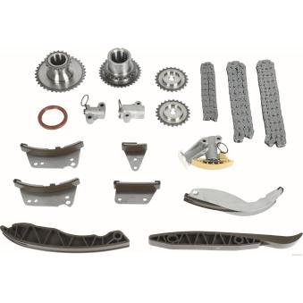 Kit de distribution par chaîne HERTH+BUSS JAKOPARTS J1190506 pour HYUNDAI H-1 2.5 CRDi - 110cv