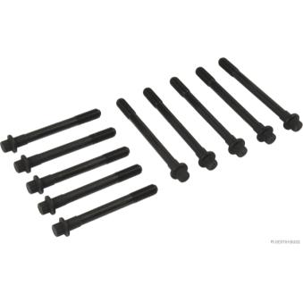 Jeu de boulons de culasse de cylindre HERTH+BUSS JAKOPARTS J1282003 pour AUDI A8 1.6 - 110cv