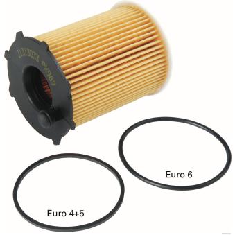 Filtre à huile HERTH+BUSS JAKOPARTS J1313033 pour MAZDA 2 1.4 CD - 68cv