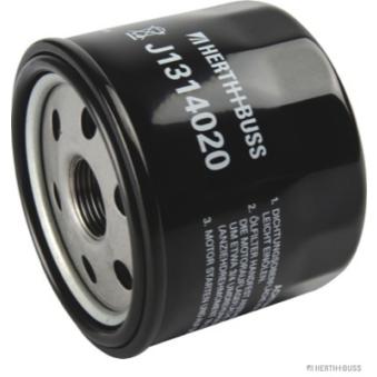 Filtre à huile HERTH+BUSS JAKOPARTS J1314020 pour NISSAN PRIMASTAR DCI 80 - 82cv